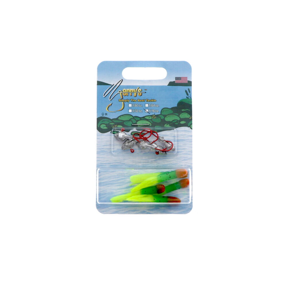 Jerry's Lures 1/16oz Mini Jig. Red Hook - Dry Creek Outfitters