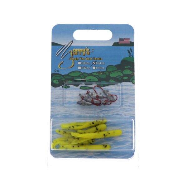Jerry's Lures 1/16oz Mini Jig. Red Hook - Dry Creek Outfitters